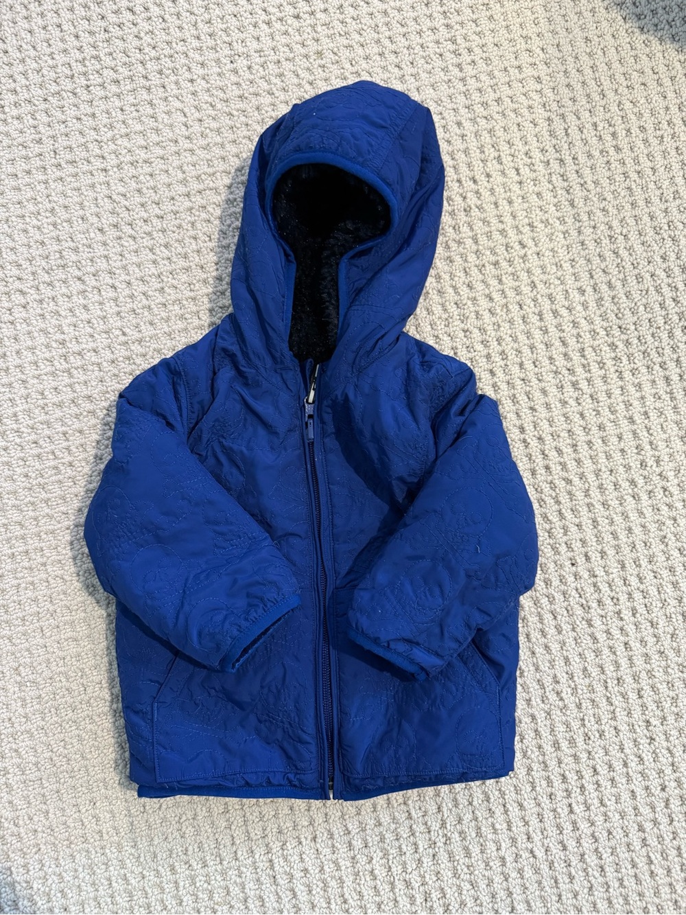 Gap toddler reversible Puffer Jacket. Size 18-24 months